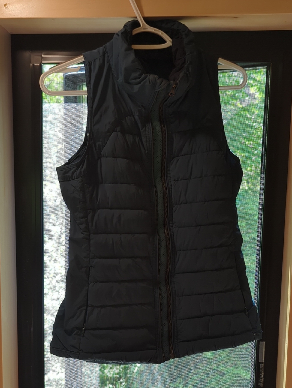 EUC Sz 4 Lululemon Women's Teal Goose Down Puffer Vest